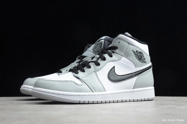 1st Kicks light smoke air jordan grey mid 1665 SportInspired 1 554724- 1125